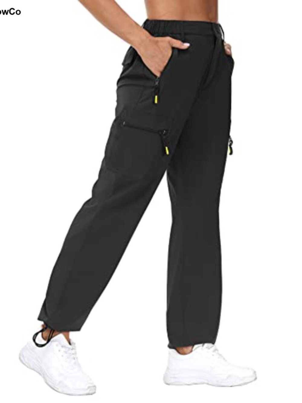 VVK Women's Hiking Cargo Pants Lightweight Quick Dry Outdoor Athletic Zipper